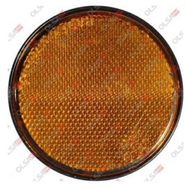 CATADIOTTRO 80 MM ADESIVO ARANCIO