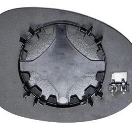 VETRO SPECCHIO DX TERMICO C/PIASTRA PER RENAULT TWINGO 1996>05/2007