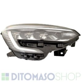 FARO DESTRO LED C/MOTORINO CROMATO PERFORMANCE PER RENAULT CLIO 01/2019> OE 260105310R