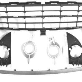 KIT GRIGLIE PARAURTI ANTERIORE C/MODANATURA GRIGIA PER RENAULT SCENIC 11/2006>02/2009 [OE 7701477302]