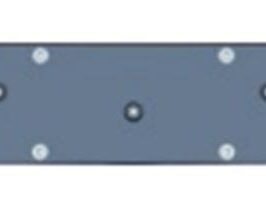 PORTATARGA ANTERIORE PER MG 4 07/2022> OE 11636788