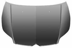 COFANO ANTERIORE PER CITROEN C4 03/2005>12/2007 [OE 7901L1]