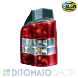 FANALE POSTERIORE DX BIANCO/ROSSO PER VW TRANSPORTER T5 01/2009>12/2014  2PORTE  HELLA [OE 7H0945096L]