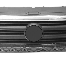 GRIGLIA RADIATORE NERA C/1 PROFILO CROMATO PER VW CRAFTER 09/2016> OE 7C0853653
