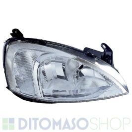 FARO DX 2H7 C/MOTORINO ELETTRICO PER OPEL CORSA C 10/2000>06/2002 (MODELLO MARELLI) [OE 1216093]