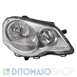 FARO DX H7-H1 CROMATO C/MOTORINO ELETTRICO PER VW POLO 07/2005>08/2009  MODELLO HELLA [OE 6Q1941008AJ]