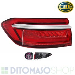 FANALE POSTERIORE SX A LED C/FASCIA CHIARA 4PIN PER AUDI A8 01/2017> HELLA OE 4N0945069A