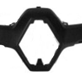 MODANATURA GRIGLIA RADIATORE C/FORI CROMATURE PER RENAULT MEGANE 01/2014>10/2015 [OE 620783923R]