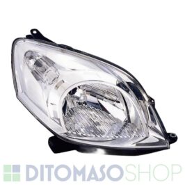 FARO DESTRO H4 C/MOTORINO PER FIAT FIORINO/QUBO-CITROEN NEMO-PEUGEOT BIPPER 01/2003> OE 1353197080