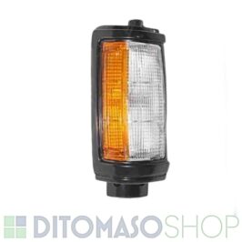 FANALINO ANTERIORE DESTRA CORNICE NERA PER MITSUBISHI L 200 01/1987>12/1993 OE MB527090