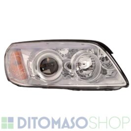 FARO DESTRO H7-H1 CROMATO C/MOTORINO PER CHEVROLET CAPTIVA 01/2006> OE 96626974