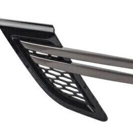 GRIGLIA PARAFANGO ANTERIORE SX NERA LUCIDA+LISTELLI GRIGIO SCURO PER RANGE ROVER SPORT 04/2013> OE LR106237
