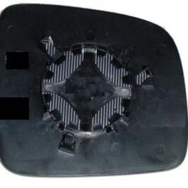 VETRO SPECCHIO DX C/PIASTRA PER VW CADDY 08/2004>12/2014|TRANSPORTER T5 09/2003>12/2008