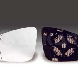 VETRO SPECCHIO SX TERMICO C/PIASTRA PER VW GOLF 6 01/2009>09/2012