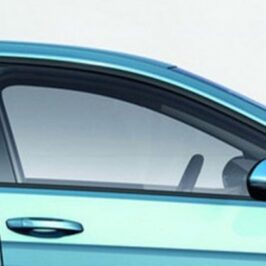 VETRO SCENDENTE VERDE DX C/2 FORI PORTA ANTERIORE PER VW GOLF 7 5PORTE 10/2012>