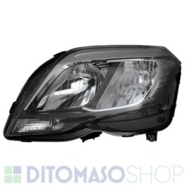 FARO SINISTRO  H7-H15 NERO C/MOTORINO PER MERCEDES GLK X204 05/2012> OE A2048200939