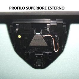 PARABREZZA INCAPSULATO VERDE C/SENSORE+CAMERA+FINESTRELLA+TETTO PANORAMICO+PROFILO SUPERIORE ESTERNO PER SEAT LEON 12/2012>