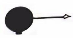 COPRIGANGIO PARAURTI ANTERIORE PER AUDI A4 12/2011> [OE 8K0807441B]