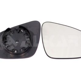 VETRO SPECCHIO DX C/PIASTRA ATTACCO TONDO PER CITROEN C1 01/2014>|PER PEUGEOT 108 01/2014>|PER TOYOTA AURIS 10/2012>-VERSO 01/2009>-YARIS 01/2011>