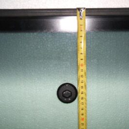 PARABREZZA INCAPSULATO VERDE C/FASCIA GRIGIA basetta retrovisore a 15,2cm 2006> OE 8J8845099JNVB