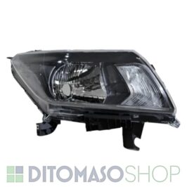 FARO DESTRO H4 NERO ELETTRICO PER NISSAN NAVARA 01/2015> OE 260104KUOB