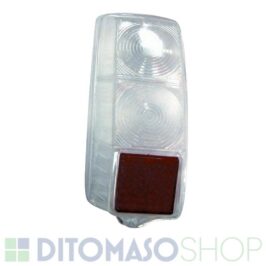 TRASPARENTE FANALE POSTERIORE SINISTRO BIANCO PER FIAT 500 FL