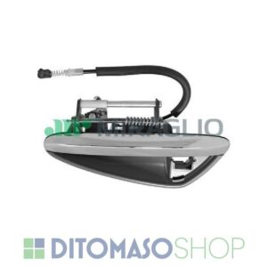 MANIGLIA ESTERNA ANTERIORE DX CROMATA PER ALFA ROMEO 159 12/2005> [OE 156060077]