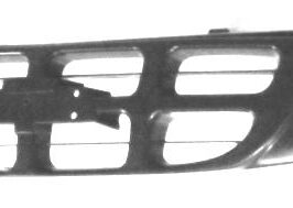 GRIGLIA RADIATORE NERA PER ISUZU PICKUP 2000>2002