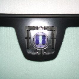 PARABREZZA INCAPSULATO VERDE RISCALDATO C/SENSORE PER MERCEDES CLASSE E W212 05/2009>02/2013