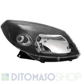 FARO DX H4 ELETTRICO NERO PER DACIA SANDERO 01/2008> OE 8200526422
