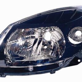 FARO DX H4 ELETTRICO PER DACIA SANDERO 01/2008> PARABOLA NERA [OE 8200526422]