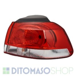 FANALE POSTERIORE DX ESTERNO BIANCO/ROSSO PER VW GOLF 6 01/2009> MODELLO HELLA [OE 5K0945096N]