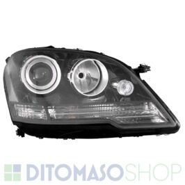 FARO DESTRO 2H7 NERO C/MOTORINO PER MERCEDES CLASSE ML W164 09/2008>09/2011 OE A1648206461