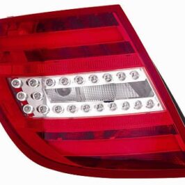 FANALE POSTERIORE DX BIANCO/ROSSO A LED PER MERCEDES CLASSE C W204 SW 01/2011> [OE A2048206564]