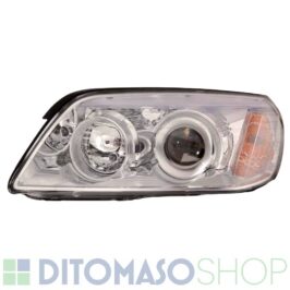 FARO SINISTRO H7-H1 CROMATO C/MOTORINO PER CHEVROLET CAPTIVA 01/2006> OE 96626973
