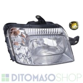 FARO DESTRO H4 7 PIN C/MOTORINO PER FIAT PANDA 08/2003>08/2009 OE 51794153