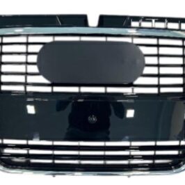 GRIGLIA CROM-NERA LUCIDA C/SENS+PORTATARGA AUDI A3 07/08>