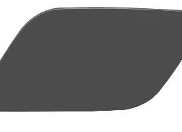 TAPPO FORO LAVAFARO SX  PER BMW SERIE 3 E90-E91 09/2008> [OE 61677211209]