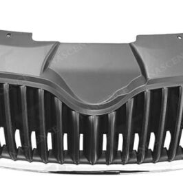 GRIGLIA RADIATORE CROMATA-NERA PER SKODA FABIA-ROMSTER 07/2010> OE 628952659R