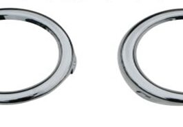 KIT CORNICI FENDINEBBIA DX+SX CROMATE PER RENAULT TWINGO 01/2012>12/2013 [OE 261528763R]