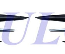 KIT GRIGLIE FENDINEBBIA DX+SX NERO LUCIDO PARAURTI ANTERIORE PER RENAULT MEGANE 01/2020> OE 261522200R