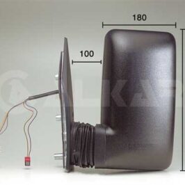 RETROVISORE SX ELETTRICO TERMICO BRACCIO CORTO PER IVECO DAILY 04/2000-04/2006