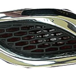 GRIGLIA SX PARAFANGO ANTERIORE C/MODANATURA CROMATA PER MASERATI QUATTROPORTE 01/2013> OE 670013530