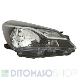 FARO DX H4 ELETTRICO NERO PER TOYOTA YARIS 04/2017> [OE 811300DJ70]