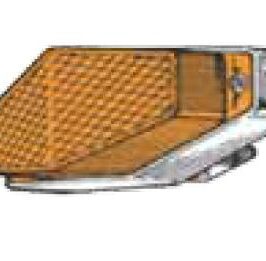 FANALINO LATERALE DX/SX  ARANCIO C/CORPO CROMATO PER FIAT 690