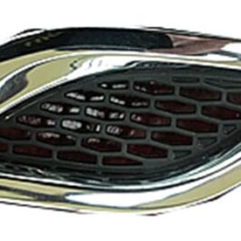 GRIGLIA DX PARAFANGO ANTERIORE C/MODANATURA CROMATA PER MASERATI QUATTROPORTE 01/2013> OE 670013529