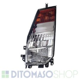 FARO SINISTRO H4 ELETTRICO C/FANALINO ARANCIO PER NISSAN CABSTAR 10/2006> OE 26060MB400