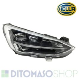 FARO DESTRO FULL LED C/CORNICE CROMATA PER FORD FOCUS 01/2018> HELLA OE JX7B13E014AE
