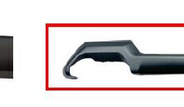 SPOILER PARAURTI ANTERIORE ANTRACITE PER CITROEN ircross 03/2021> oe YQ009644ZV