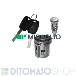 KIT BLOCCHETTO C/CHIAVI 2 PEZZI PER ALFA ROMEO MITO 2008> FIAT BRAVO 5P 2007> FIAT IDEA 2003>